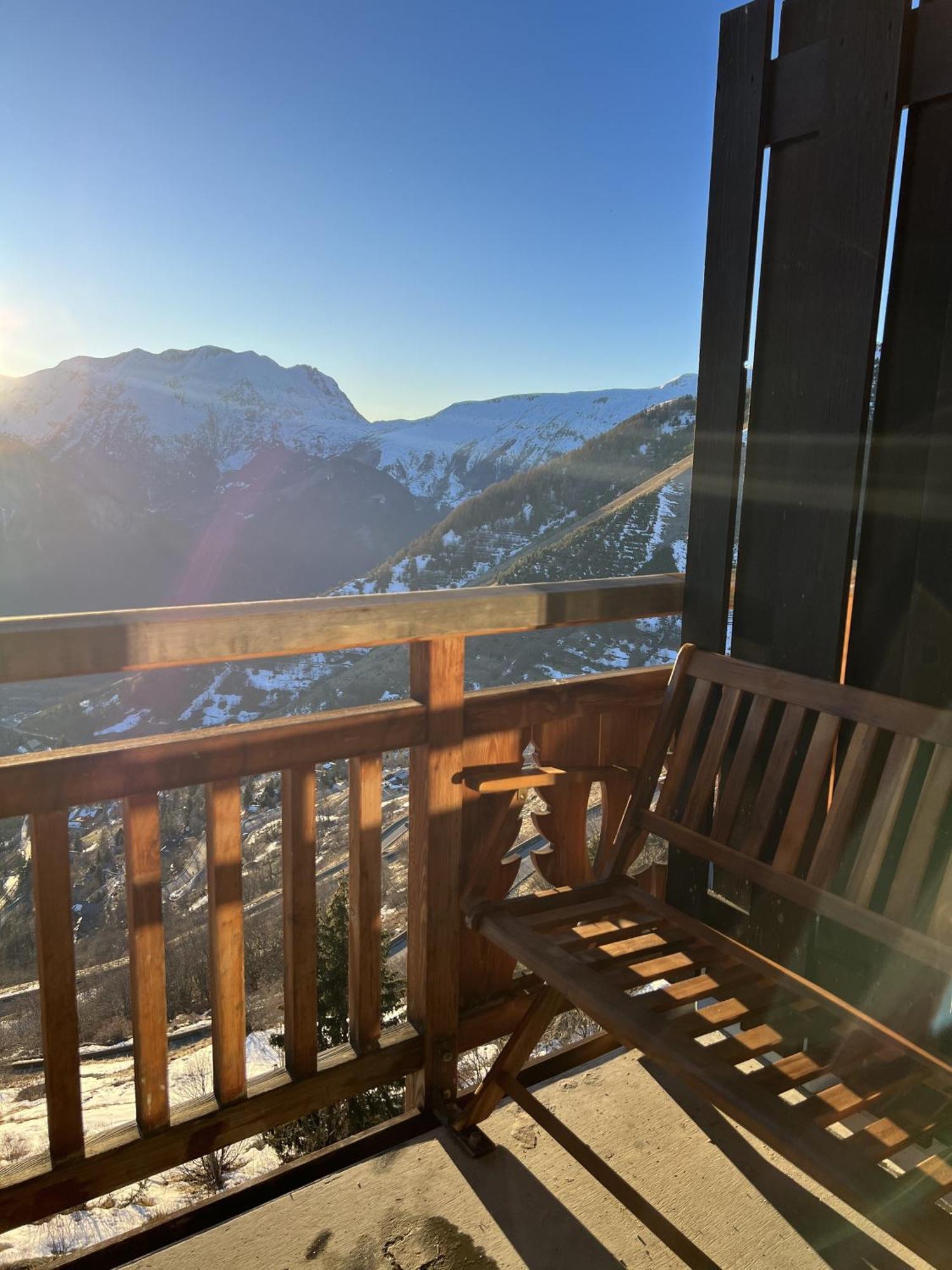 Stunning Apartment With Breathtaking View! Huez Exterior foto